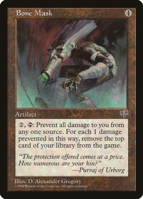 Bone Mask [Mirage] - Magic: The Gathering