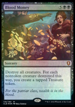 Blood Money [Commander Legends: Battle for Baldur's Gate Prerelease Promos] - Magic: The Gathering