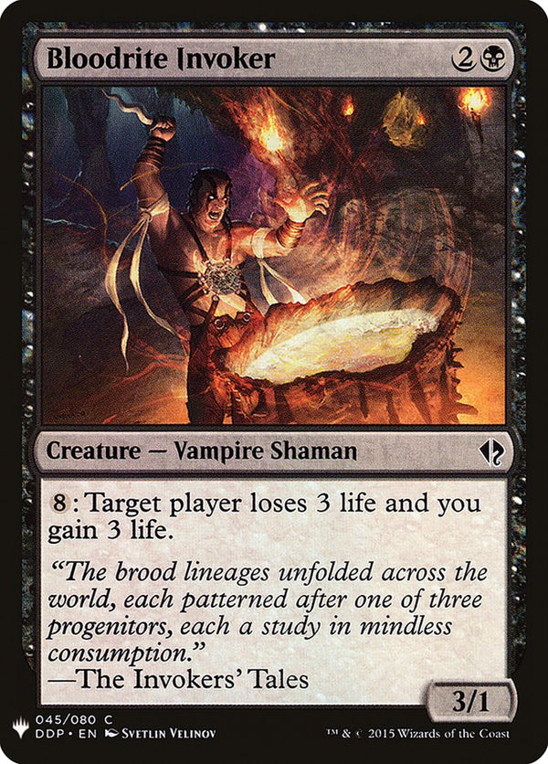 Bloodrite Invoker [Mystery Booster] - Magic: The Gathering