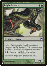 Blight Mamba [The List] - Magic: The Gathering