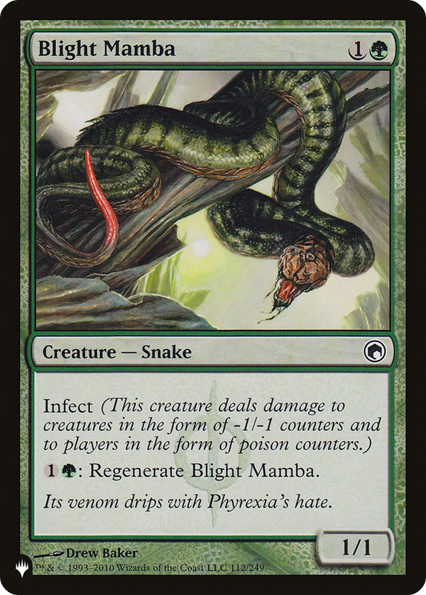Blight Mamba [The List] - Magic: The Gathering