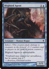 Blighted Agent [New Phyrexia] - Magic: The Gathering