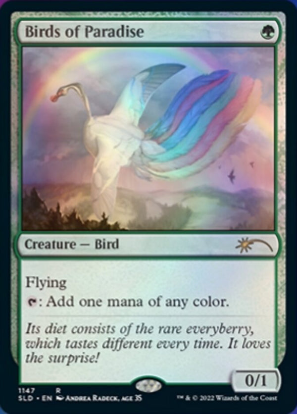 Birds of Paradise (1147) [Secret Lair Drop Series] - Magic: The Gathering