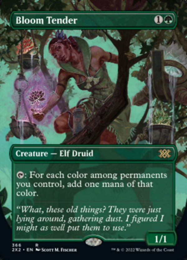 Bloom Tender (Borderless Alternate Art) [Double Masters 2022] - Magic: The Gathering