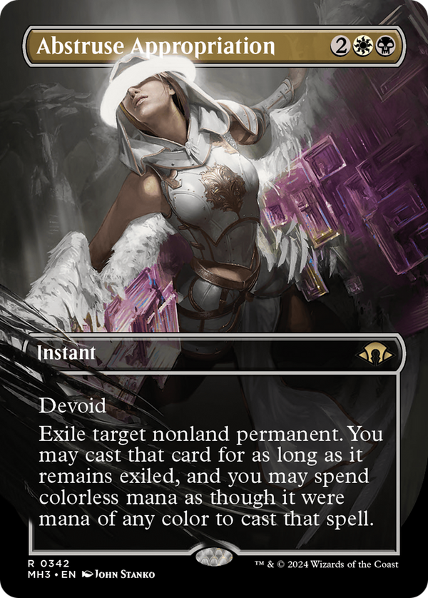 Abstruse Appropriation (Borderless) [Modern Horizons 3] - Magic: The Gathering