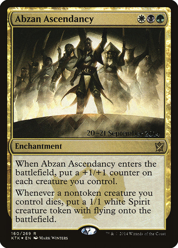 Abzan Ascendancy [Khans of Tarkir Prerelease Promos] - Magic: The Gathering
