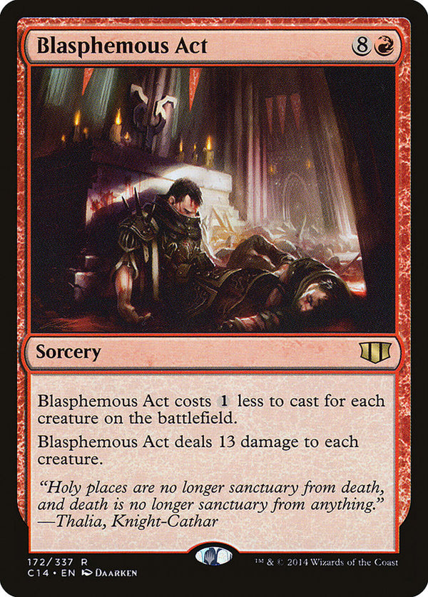 Blasphemous Act [Commander 2014] - Magic: The Gathering