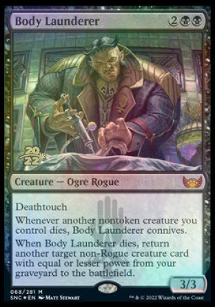 Body Launderer [Streets of New Capenna Prerelease Promos] - Magic: The Gathering