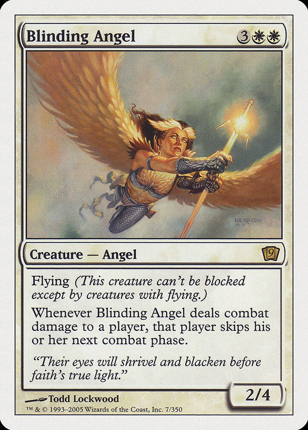Blinding Angel [Ninth Edition] - Magic: The Gathering
