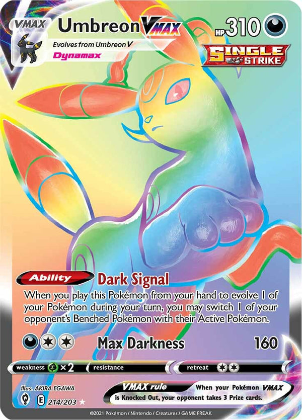 Umbreon VMAX (214/203) [Sword & Shield: Evolving Skies] - Pokémon