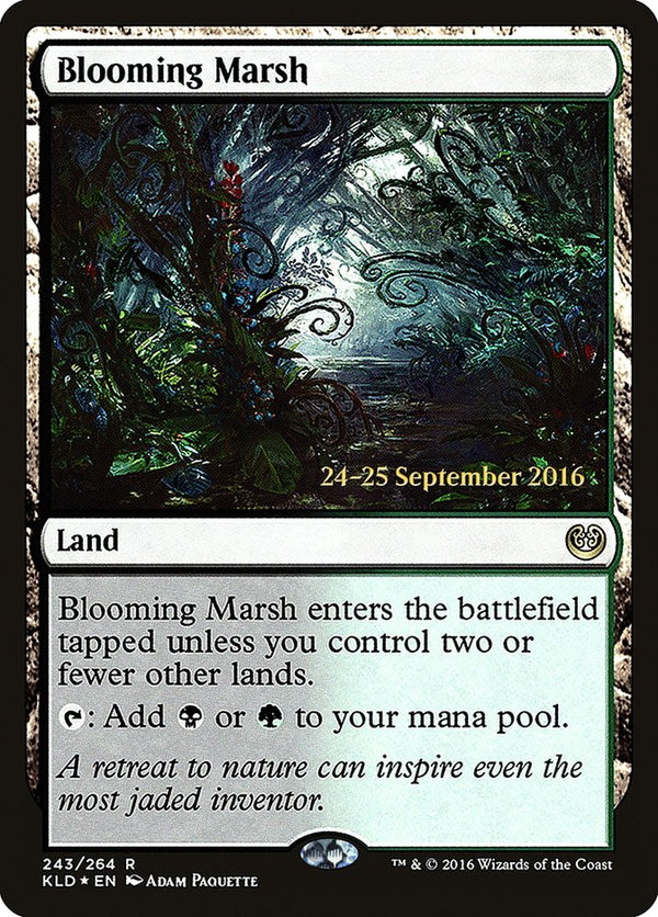 Blooming Marsh [Kaladesh Prerelease Promos] - Magic: The Gathering
