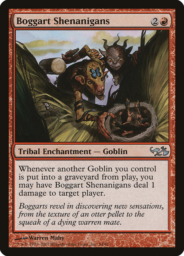 Boggart Shenanigans [Duel Decks: Elves vs. Goblins] - Magic: The Gathering