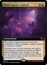 Blood Spatter Analysis (Extended Art) [Murders at Karlov Manor] - Magic: The Gathering