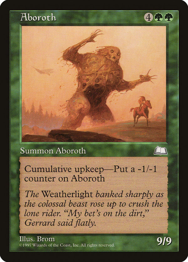 Aboroth [Weatherlight] - Magic: The Gathering