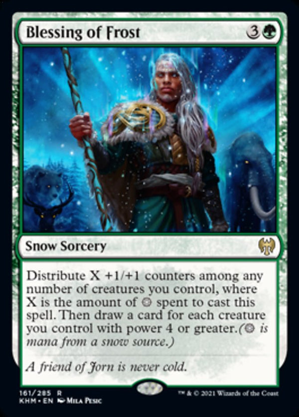 Blessing of Frost [Kaldheim] - Magic: The Gathering