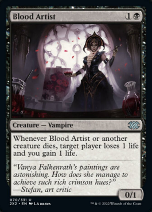 Blood Artist [Double Masters 2022] - Magic: The Gathering