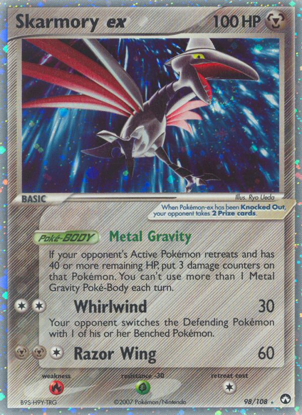 Skarmory ex (98/108) [EX: Power Keepers] - Pokémon