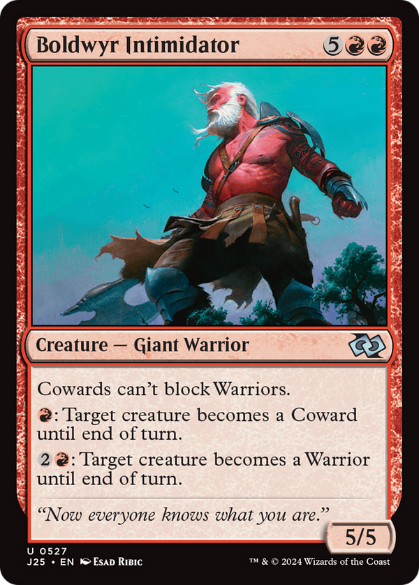 Boldwyr Intimidator [Foundations Jumpstart] - Magic: The Gathering
