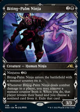 Biting-Palm Ninja (Showcase Ninja) [Kamigawa: Neon Dynasty] - Magic: The Gathering