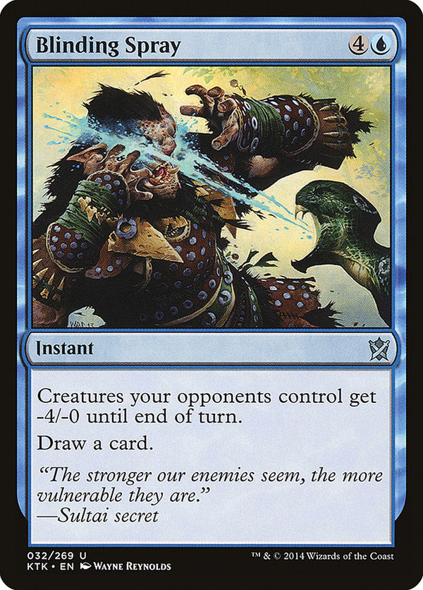 Blinding Spray [Khans of Tarkir] - Magic: The Gathering