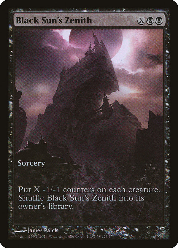 Black Sun's Zenith (Extended Art) [Mirrodin Besieged Promos] - Magic: The Gathering