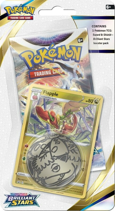 Sword & Shield: Brilliant Stars - Single Pack Blister (Flapple) - Pokémon