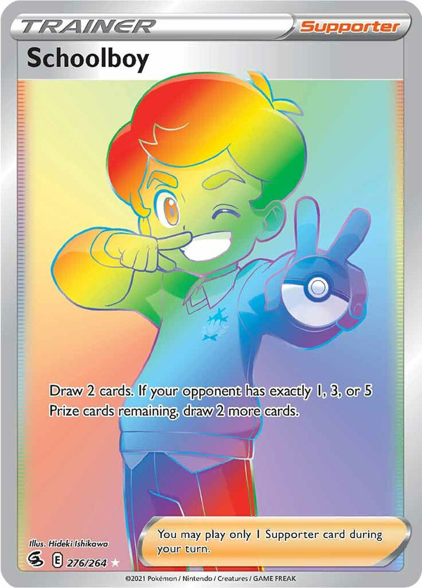 Schoolboy (276/264) [Sword & Shield: Fusion Strike] - Pokémon