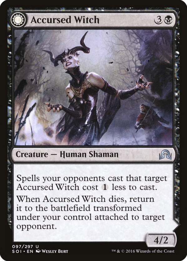 Accursed Witch // Infectious Curse [Shadows over Innistrad] - Magic: The Gathering