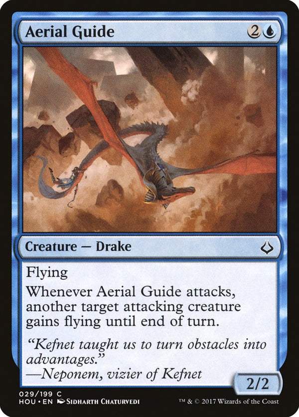 Aerial Guide [Hour of Devastation] - Magic: The Gathering