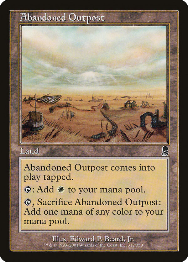 Abandoned Outpost [Odyssey] - Magic: The Gathering