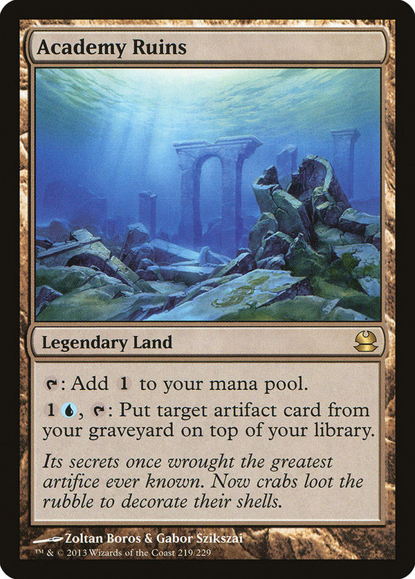 Academy Ruins [Modern Masters] - Magic: The Gathering