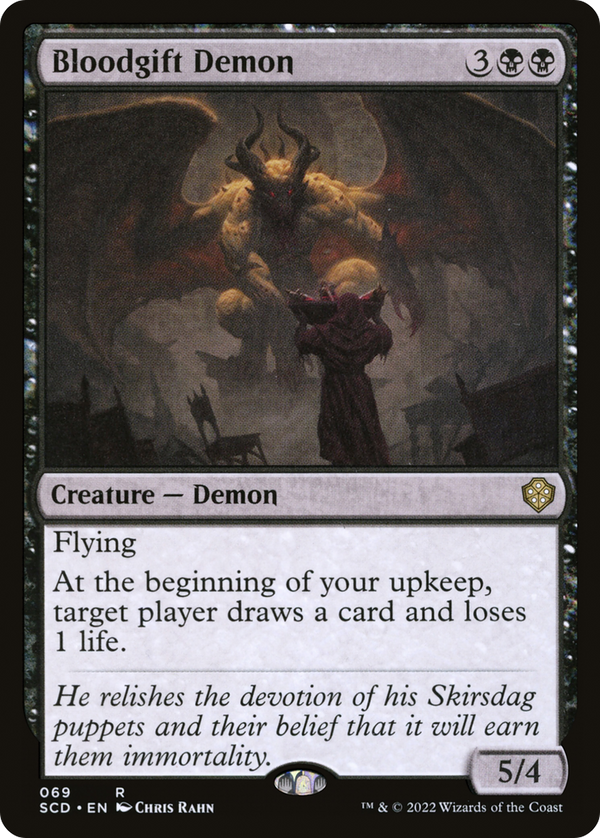 Bloodgift Demon [Starter Commander Decks] - Magic: The Gathering