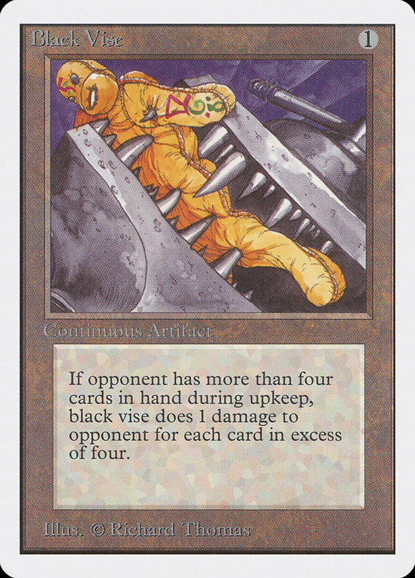 Black Vise [Unlimited Edition] - Magic: The Gathering
