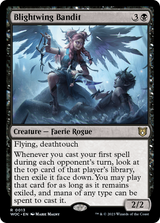 Blightwing Bandit [Wilds of Eldraine Commander] - Magic: The Gathering