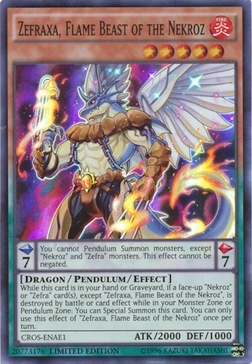 Zefraxa, Flame Beast of the Nekroz