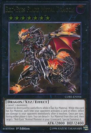 Red-Eyes Flare Metal Dragon (UTR) (CORE-EN054) [Ultimate Rare] - Yu-Gi-Oh!