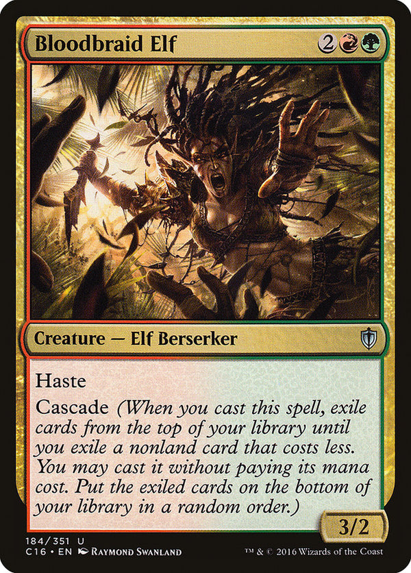 Bloodbraid Elf [Commander 2016] - Magic: The Gathering