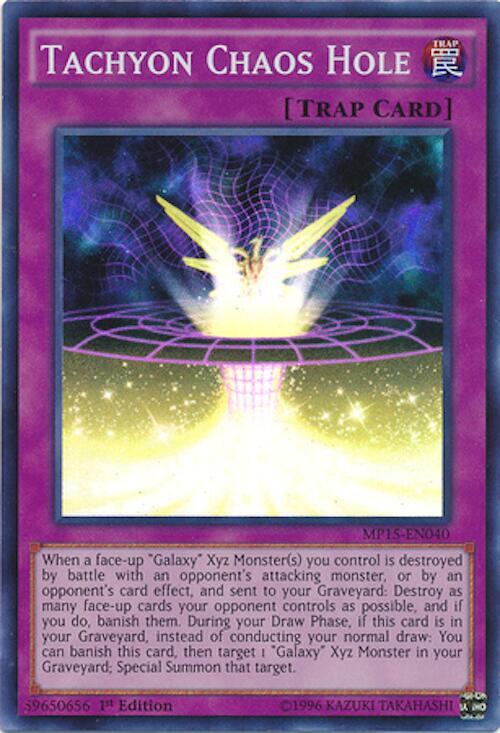 Tachyon Chaos Hole