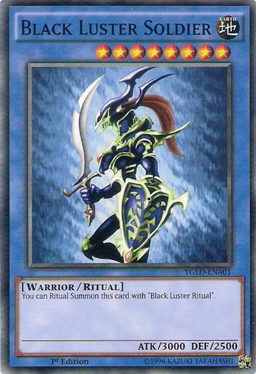 Black Luster Soldier (YGLD-ENA01) [Common] - Yu-Gi-Oh!