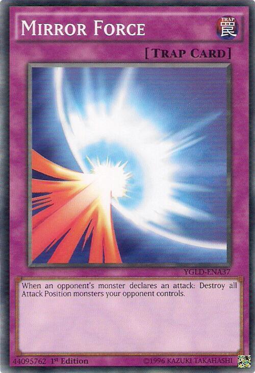 Mirror Force (A) (YGLD-ENA37) [Common] - Yu-Gi-Oh!