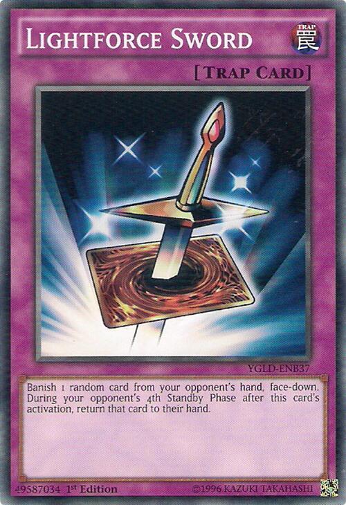 Lightforce Sword (YGLD-ENB37) [Common] - Yu-Gi-Oh!