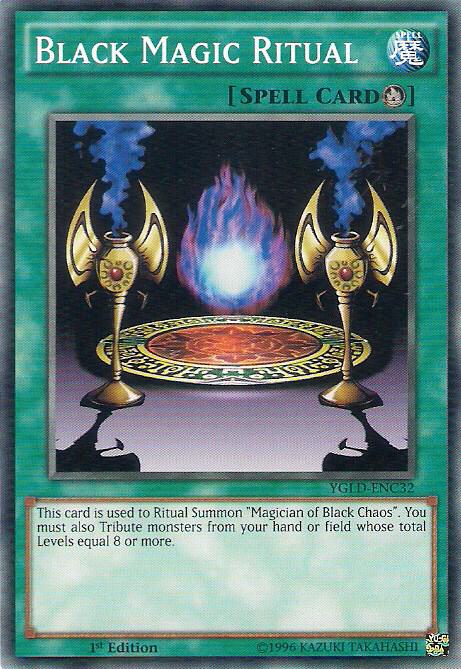 Black Magic Ritual (YGLD-ENC32) [Common] - Yu-Gi-Oh!