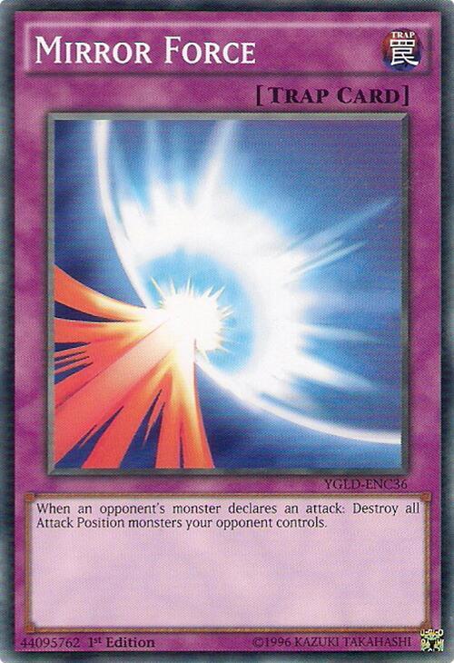 Mirror Force (C) (YGLD-ENC36) [Common] - Yu-Gi-Oh!