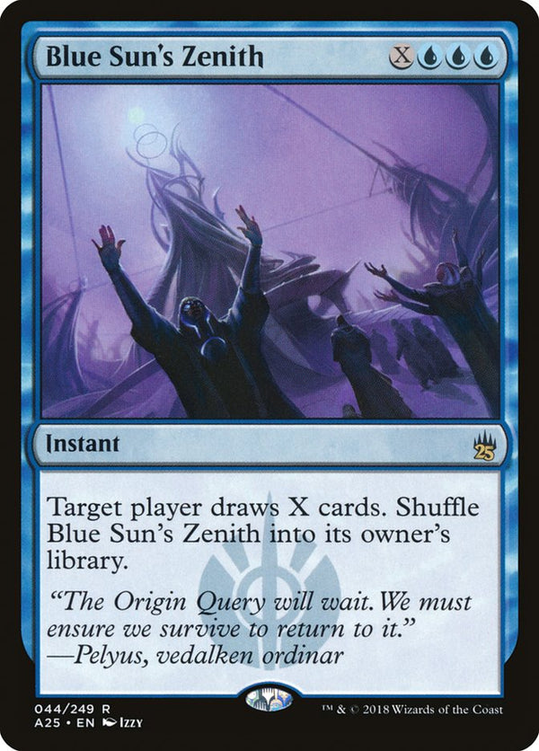 Blue Sun's Zenith [Masters 25] - Magic: The Gathering