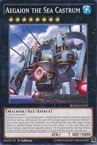 Aegaion the Sea Castrum (BOSH-EN055) [Common] - Yu-Gi-Oh!