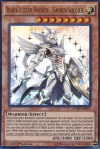 Black Luster Soldier - Sacred Soldier (BOSH-EN097) [Ultra Rare] - Yu-Gi-Oh!