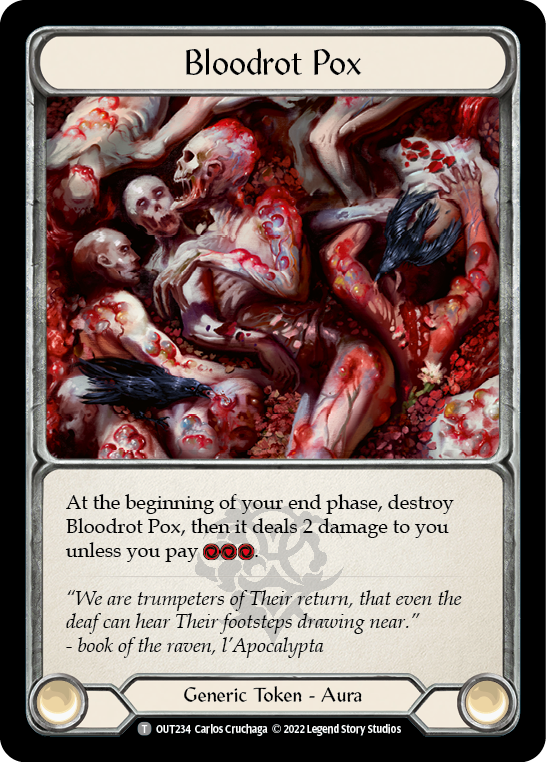 Bloodrot Pox // Harmonized Kodachi [OUT234 // OUT048] (Outsiders) - Flesh And Blood