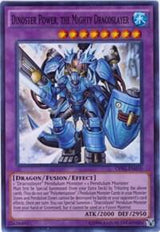 Dinoster Power, the Mighty Dracoslayer (OP01-EN010) [Super Rare] - Yu-Gi-Oh!