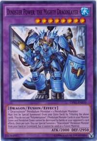 Dinoster Power, the Mighty Dracoslayer (OP01-EN010) [Super Rare] - Yu-Gi-Oh!