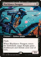 Blacklance Paragon (Extended Art) [Throne of Eldraine] - Magic: The Gathering